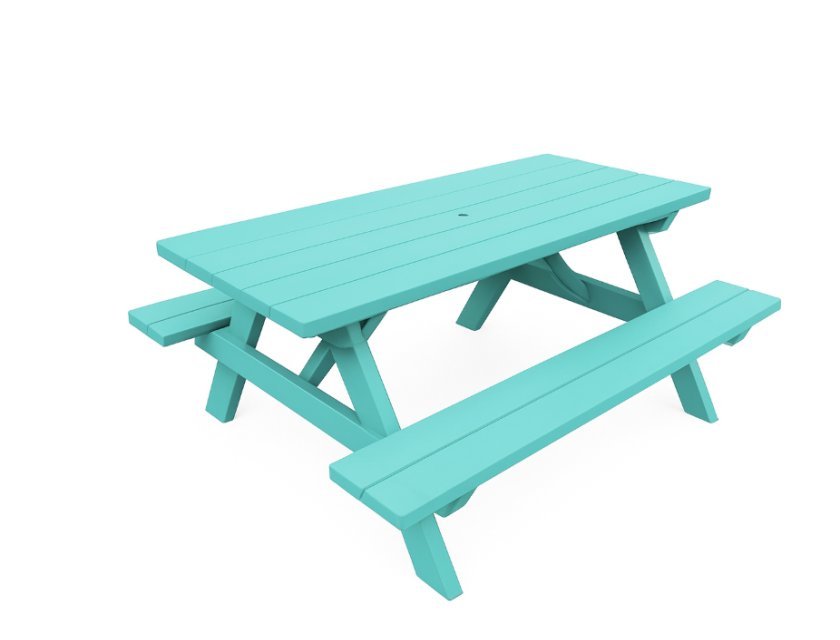 Colour - Picnic Tables - Pink