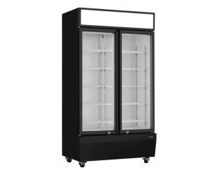 Double Door Display Fridge