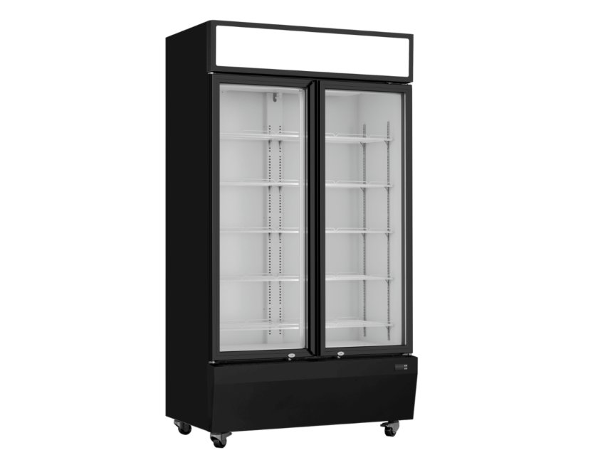 Double Door Display Fridge