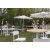 Scalloped Umbrella - White