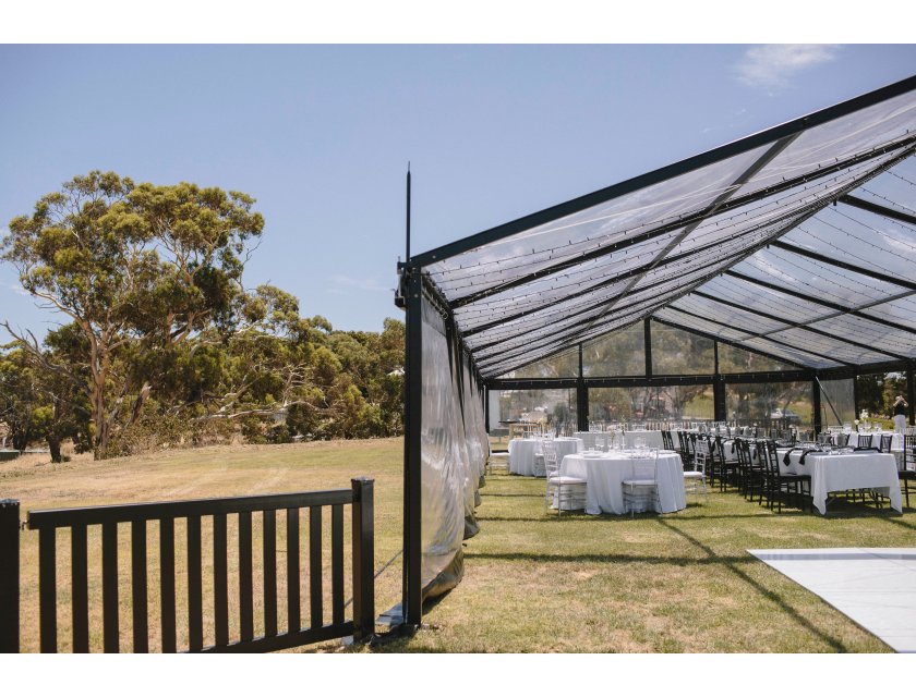 Black Slat Fence - 2m