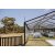Black Slat Fence - 2m