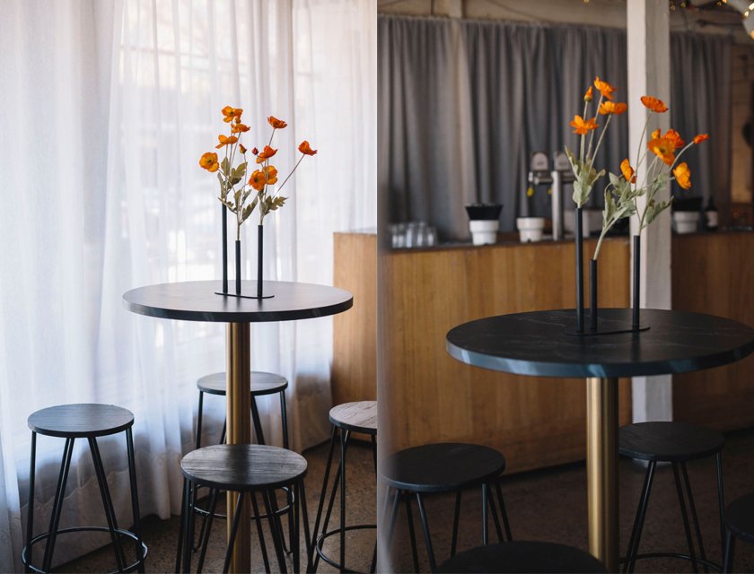 Eos Bar Tables - Black