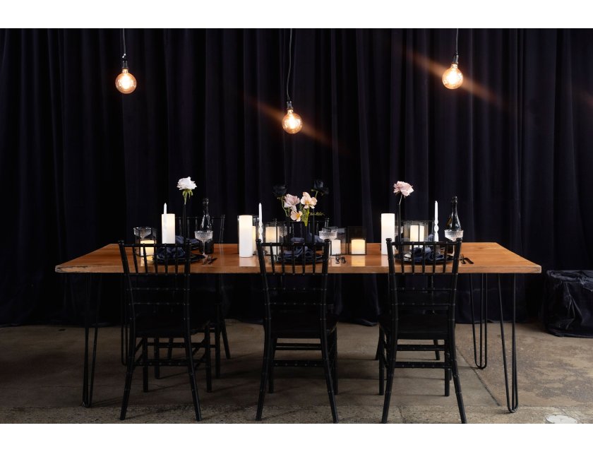 Wooden Trestle Table - 6ft