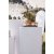 White Ripple Plinth - 60cm