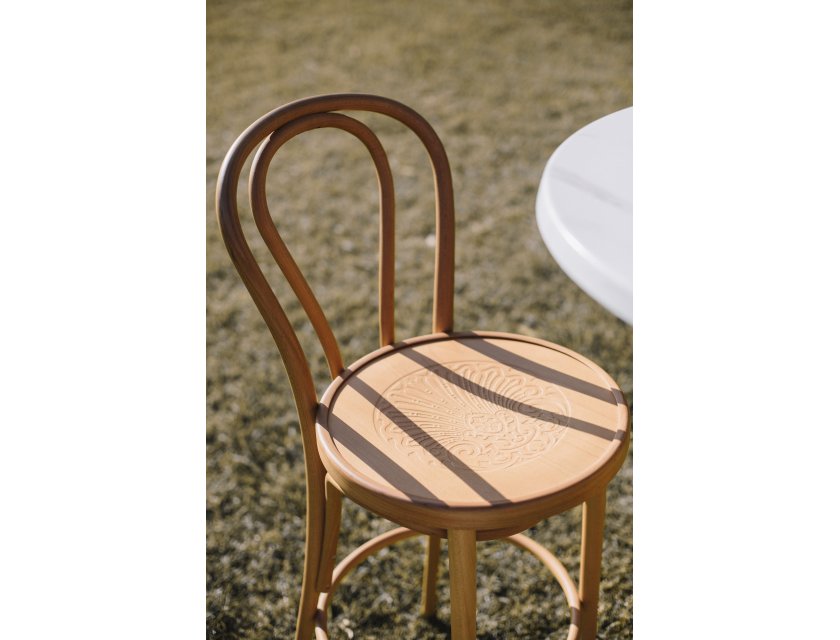 Bentwood Stool - Natural