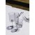 Luna - Textured Wine Glass - Black