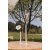 Two Stem Bud Vase - White