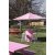 Striped Umbrella - Pink