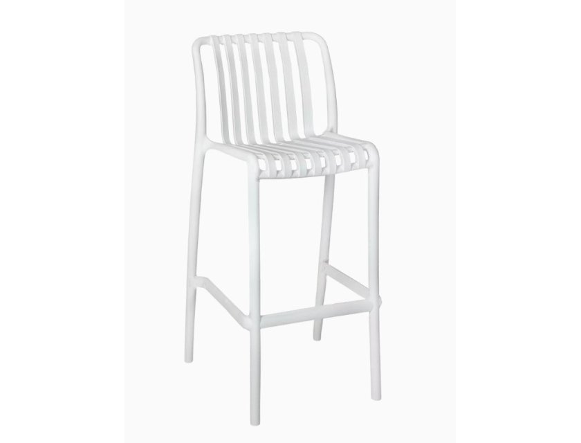 Milano Bar Stool - White