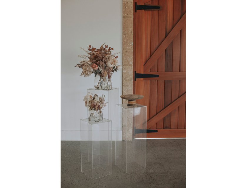 Clear Plinth - 110cm