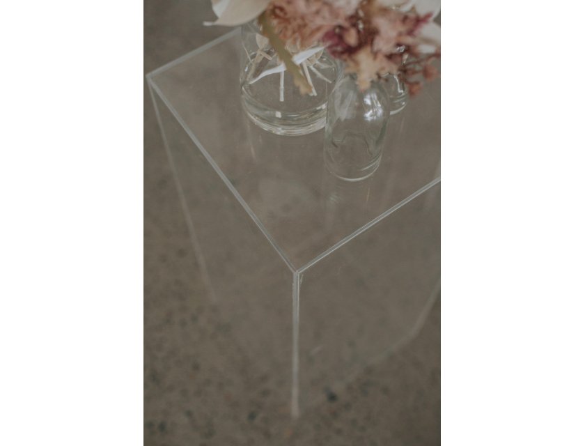 Clear Plinth - 110cm