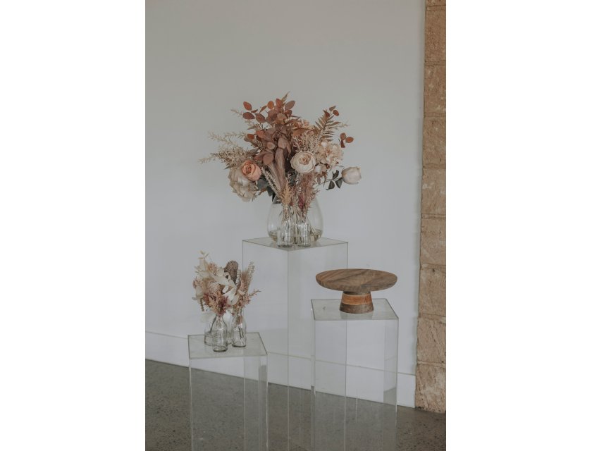 Clear Plinth - 110cm