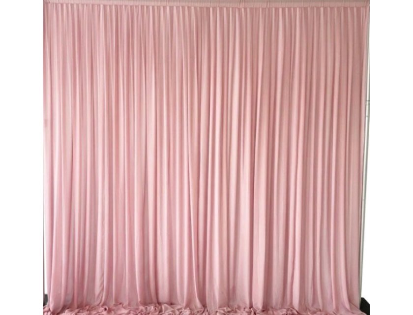 Regular Drape System - Blush Pink - 3m x 3m