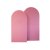 Full Arch Backdrop Pair - Pink