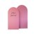 Full Arch Backdrop Pair - Pink