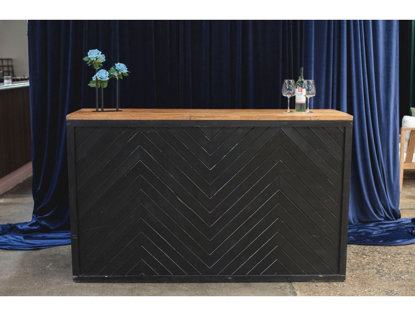 Herringbone Bar - Black