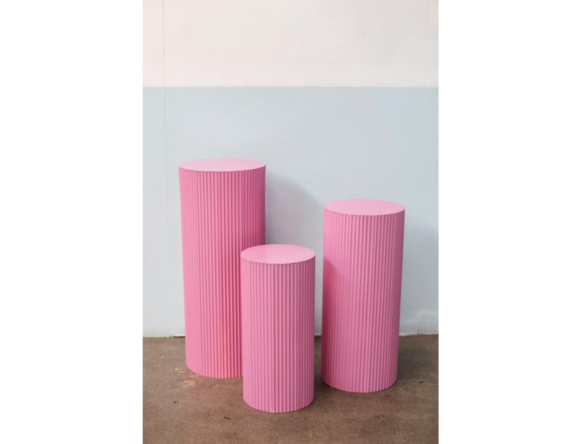 Pink Ripple Plinth Package
