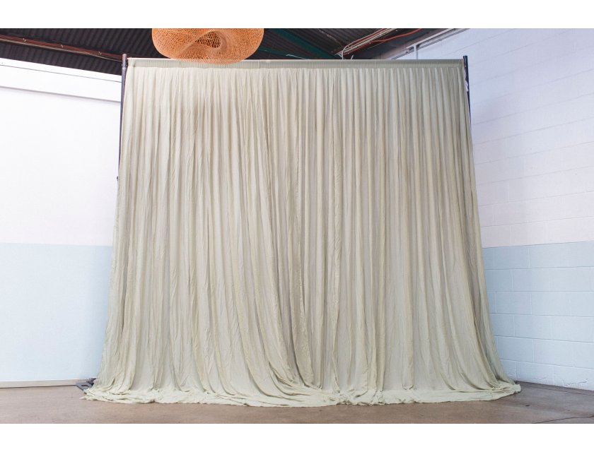 Regular Drape System - Sage- 3m x 3m