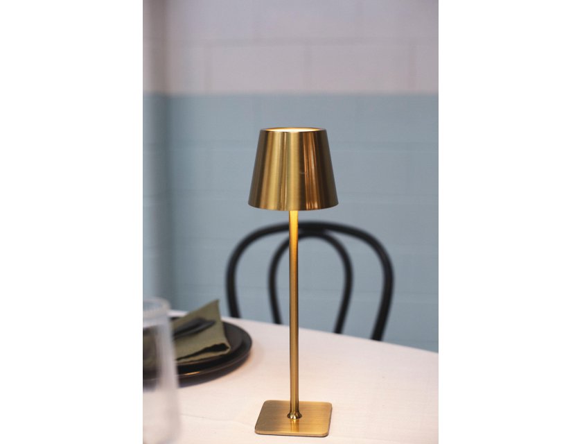 Table Lamp - LED - Gold