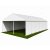 8m White Roof Pavilion - 8m x 3m