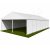 8m White Roof Pavilion - 8m x 3m
