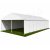 8m White Roof Pavilion - 8m x 3m