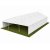 10m White Roof Pavilion - 10m x 3m
