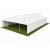 10m White Roof Pavilion - 10m x 3m