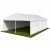 6m White Roof Pavilion - 6m x 3m