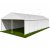 6m White Roof Pavilion - 6m x 3m