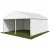 6m White Roof Pavilion - 6m x 3m