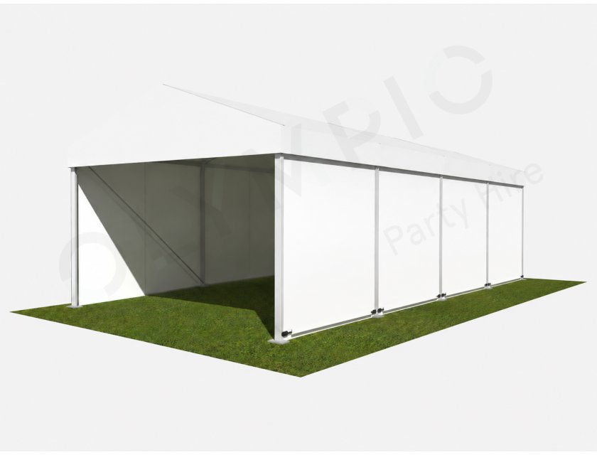 4m White Roof Pavilion - 4m x 3m