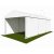 3m White Roof Pavilion - 3m x 3m