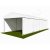 3m White Roof Pavilion - 3m x 3m