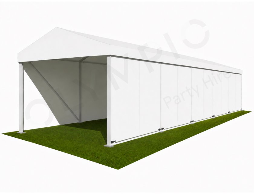 3m White Roof Pavilion - 3m x 3m