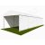 3m White Roof Pavilion - 3m x 3m