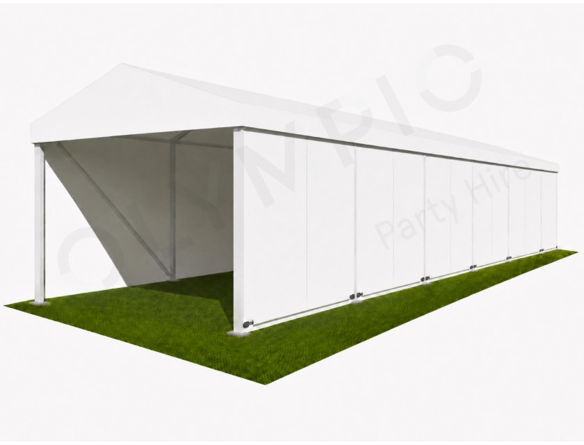 3m White Roof Pavilion - 3m x 3m