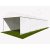 3m White Roof Pavilion - 3m x 3m