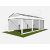 3m Clear Roof Pavilion - 3m x 3m