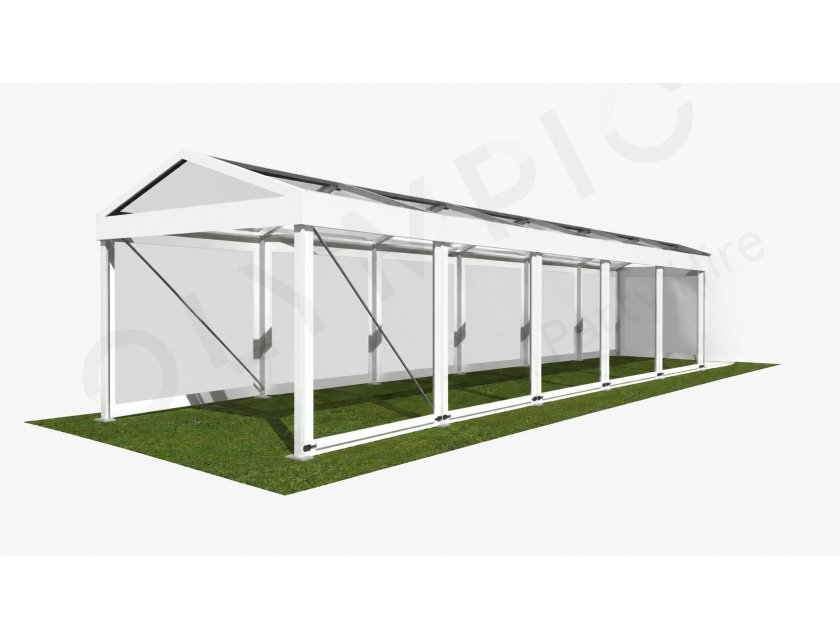 3m Clear Roof Pavilion - 3m x 3m