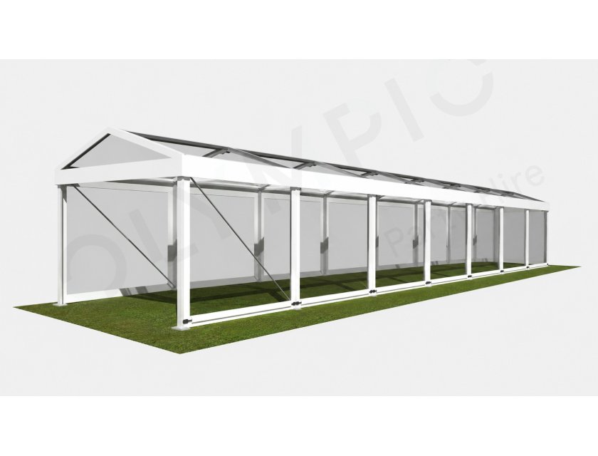 3m Clear Roof Pavilion - 3m x 3m