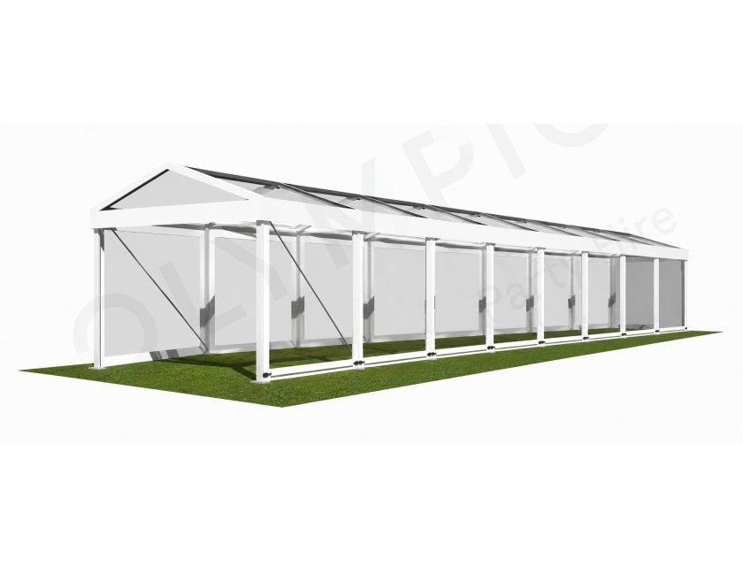 3m Clear Roof Pavilion - 3m x 3m