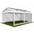 4m Clear Roof Pavilion - 4m x 3m