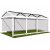 4m Clear Roof Pavilion - 4m x 3m