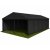 6m Black Roof, Black Frame Pavilion - 6m x 3m