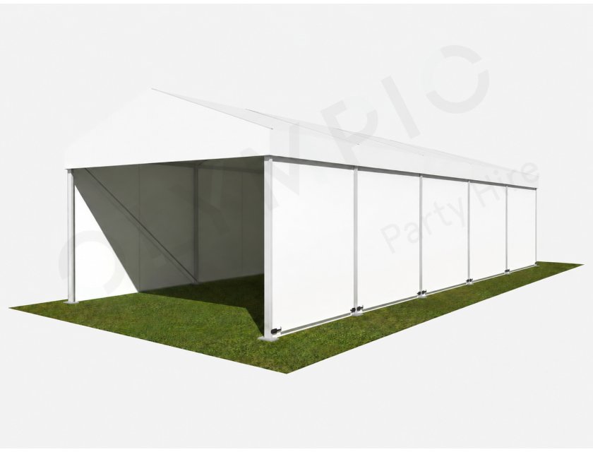 4m White Roof Pavilion - 4m x 3m