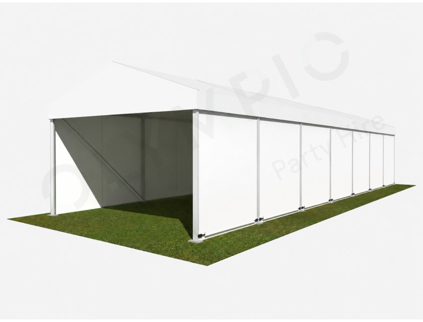 4m White Roof Pavilion - 4m x 3m
