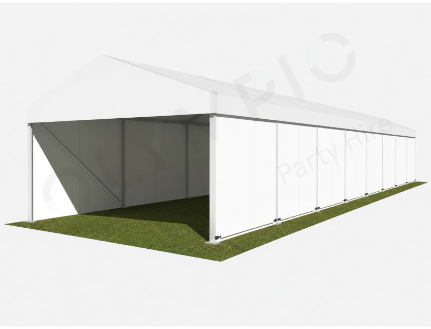 4m White Roof Pavilion - 4m x 3m