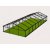 10m Clear Roof - Black Frame Pavilion - 10m x 3m